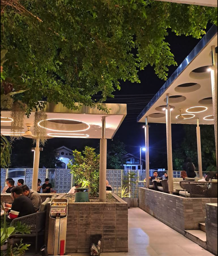 Neon Circle Canopies